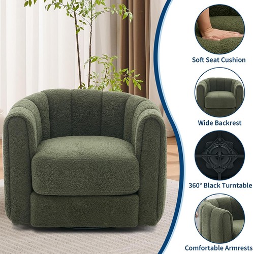 360 swivel barrel chair - 360°,