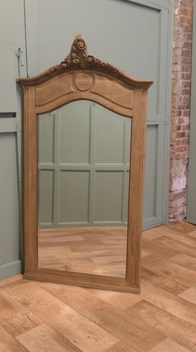 French bleached oak carved - bleached,