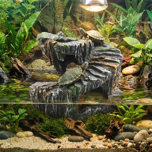 Turtle basking platform - turtle,