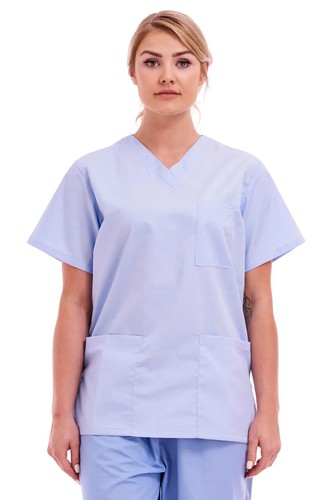 Scrub medical uniform top - scrub,