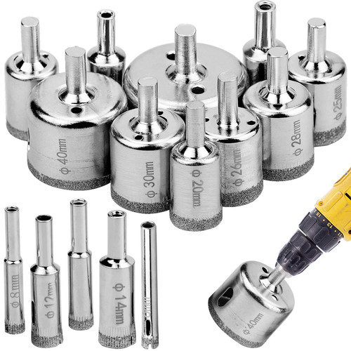 30x diamond holesaw set - 30x,