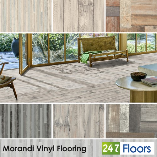 Wood effect vinyl flooring - wood,
