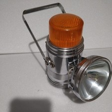 Vintage PIFCO Amber Dome Front