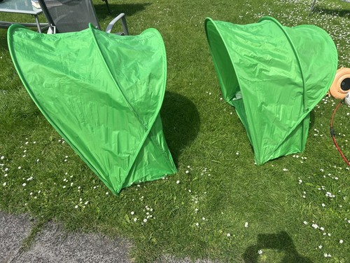Ikea sufflett green bed - ,