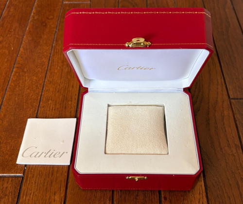 Authentic cartier empty watch - authentic,