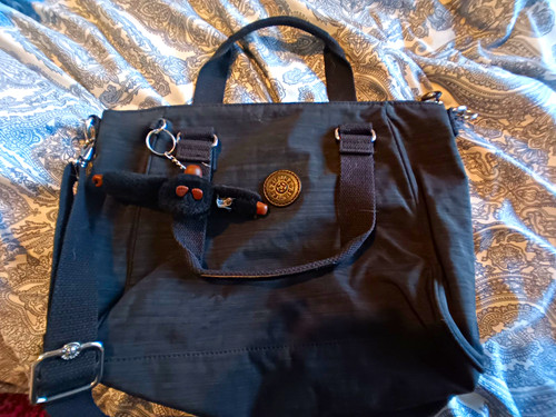 Kipling black nylon - kipling,