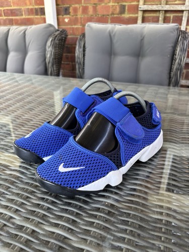 Blue nike air rifts size - air, 5.5