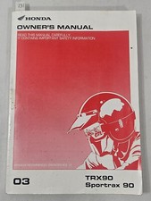 2003 Genuine Honda TRX90