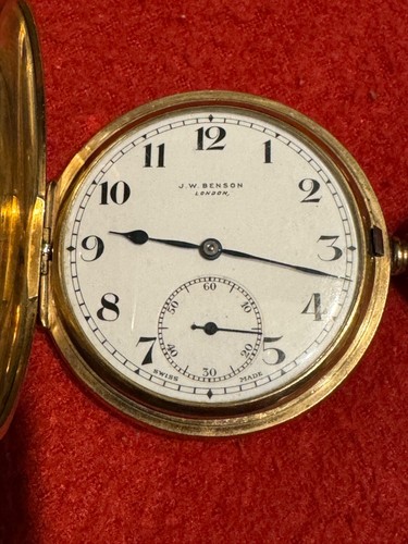 Benson carat gold pocket - jw, 9
