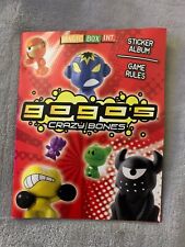 CRAZY BONES GOGOS SERIES 1 STICKER ALBUM 1st UK COPY  GAME RULES BRAND NEW RARE