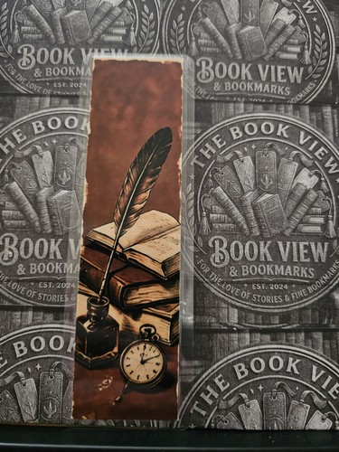 Vintage feather quill pocket - quill,,