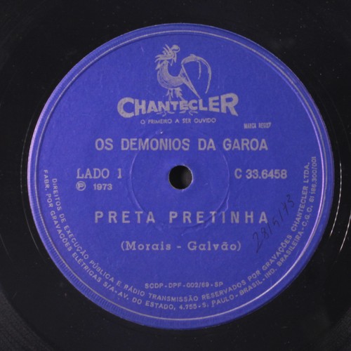 Demonios garoa preta - da, garoa: