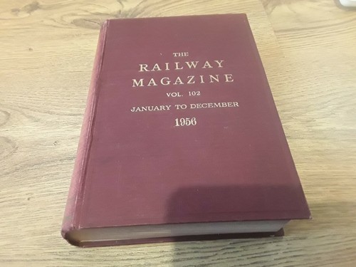 The railway magazine bound - the,
