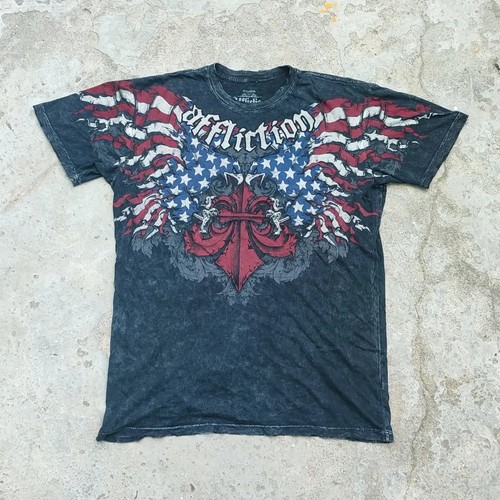 Afflicti0n shirt men y2k - shirt,
