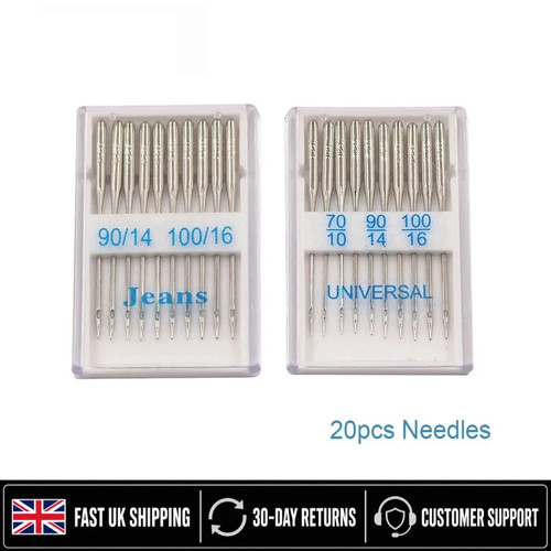 20x sewing machine needles - 20x,