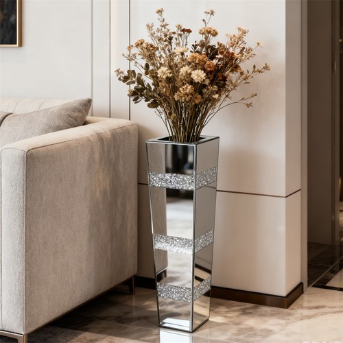 Floor vase crushed - floor, diamond