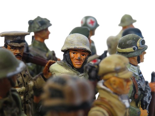Del prado military figurines - del,