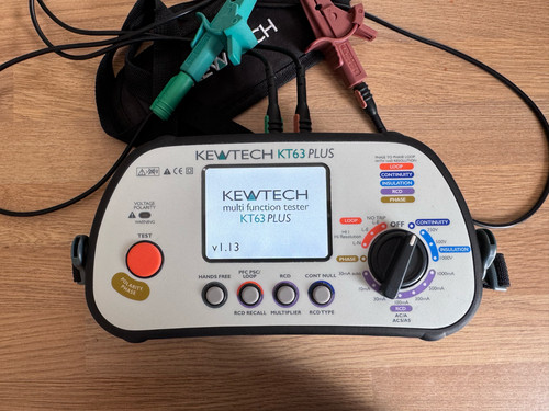 Kewtech kt63plus 1 - kewtech,