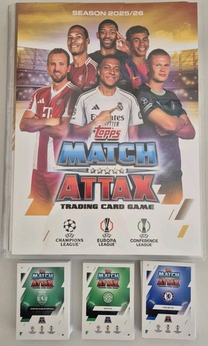 2025 match attax uefa - match,