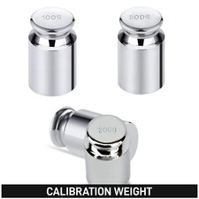100g 200g 500g Scale Weight Chrome Plated Precise Calibration for Digital Scale