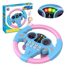 Simulation Driving Car Toy Steering Wheel Kids Baby Interactive Toy X Fast