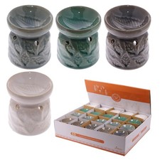 Mini Ceramic Oil Burner - Leaf
