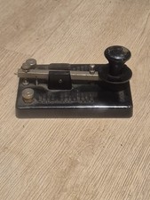 Ww2 Morse key with bakelite