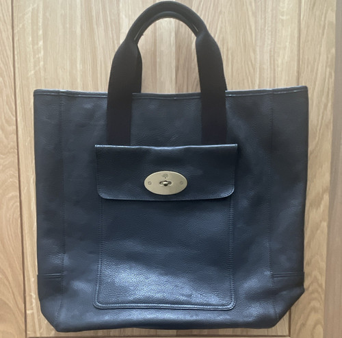 Mulberry black pebbled - black,