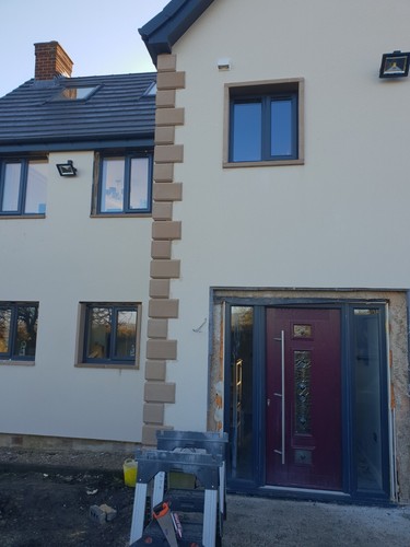 Cladding quoins cast - cladding, quoins,cast