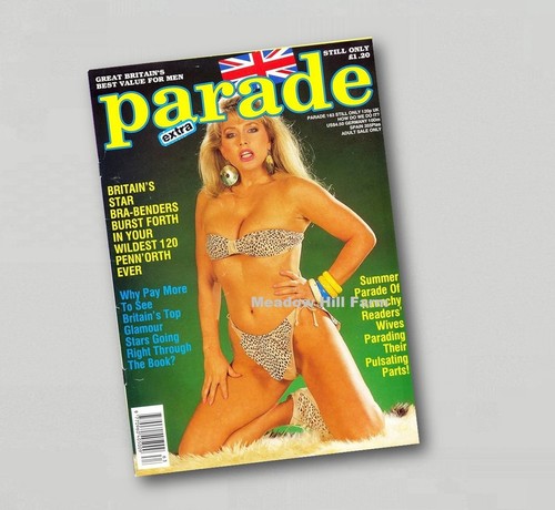 Fridge magnet parade magazine - fridge,
