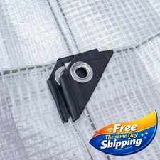 Clear Reinforced Tarpaulin