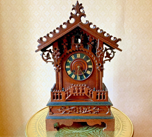 Antique black forest cuckoo - antique,