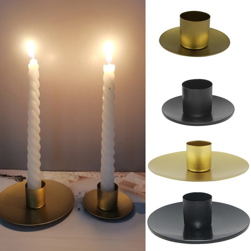 Candle single head wrought - single,