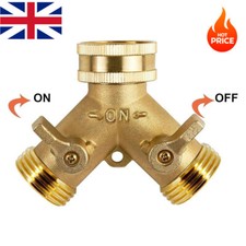 3/4" Solid-Brass Double Two