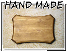 Warm Oak effect Wood Wooden Shield shape craft Sign/Plaque any size possible M8