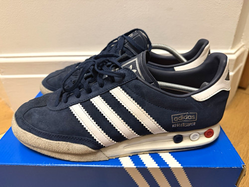 Adidas kegler super navy white - super, navy/white
