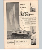 1960 PAPER AD Ray Greene