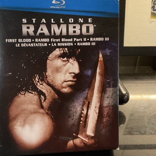 Rambo trilogy blu - trilogy, box