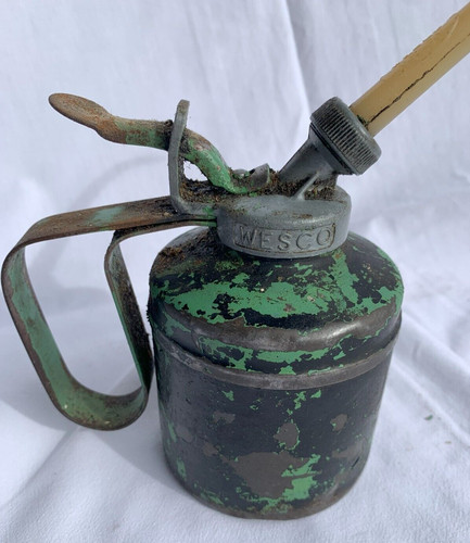 Vintage wesco branded oil - oil, can