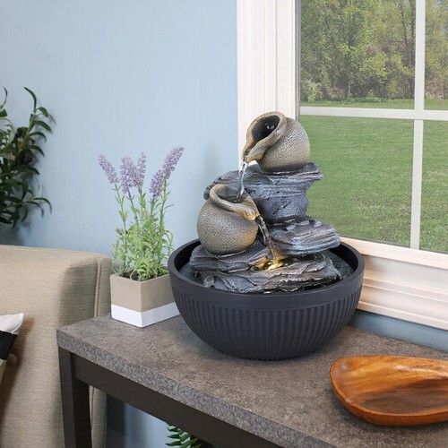 Tabletop waterfall rockery - tabletop,
