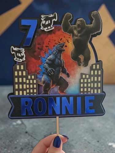 Personalised godzilla kong - personalised, vs