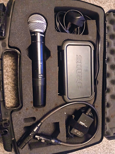 Shure beta 58a black wireless - 58a,