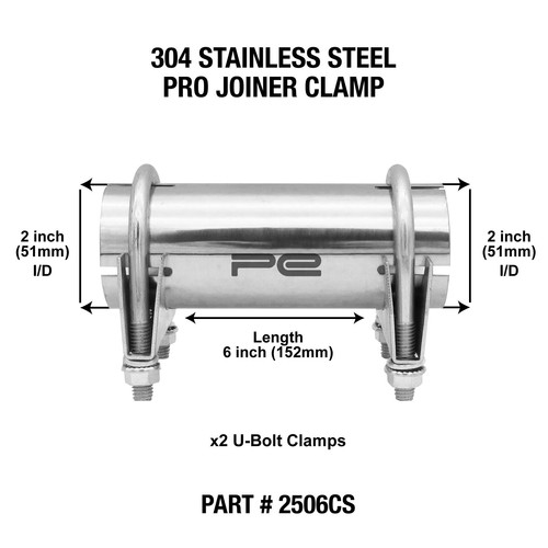 Exhaust pipe joiner connector - pipe,