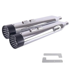 Yamaha Exhaust Slip ons for Royal Star Venture & Tour Deluxe Models, Chrome