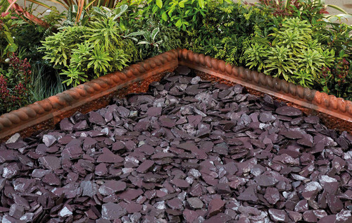 Decorative plum slate 30mm - decorative,