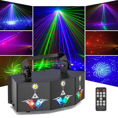 Led rgb laser stage lighting - led,