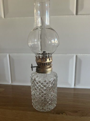 Small vintage textured glass - vintage,
