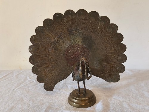 Vintage metal bird - vintage,