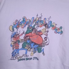 Vintage 90s University of Michigan Ann Arbor Hash Bash Fat Albert Weed Tee XL