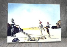 Salvador Dali Three women Skin of piano guitar CANVAS  PAINTING ART PRINT  1811